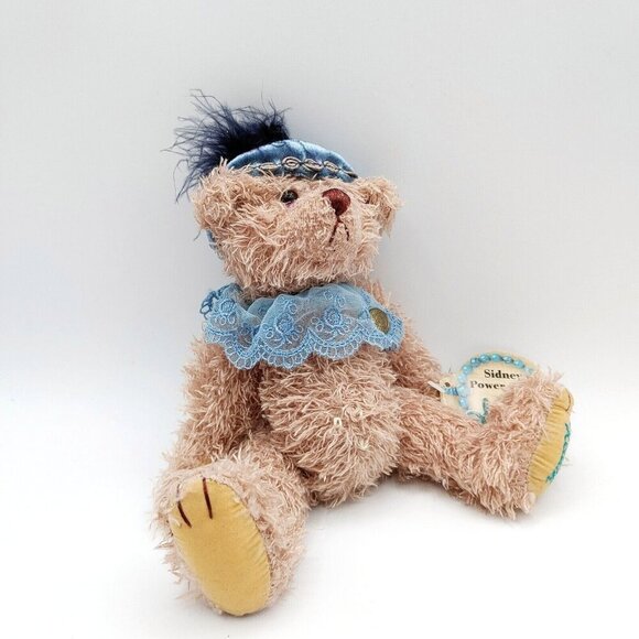 Pickford Bears Plush Sidney Power Bear of Health Brass Button 9" Tall - Picture 2 of 7